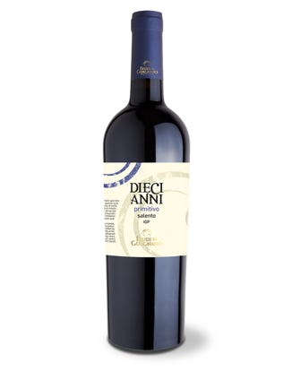 PRIMITIVO SALENTO  FEUDI DI GUAGNANO 